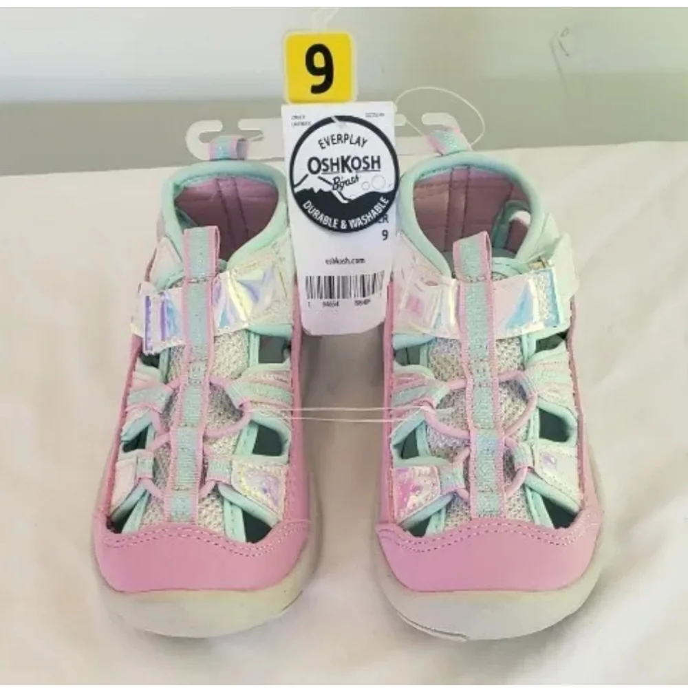 OshKosh Girl's‎ Everyplay Flexible Outsole Bump Toe Sandel